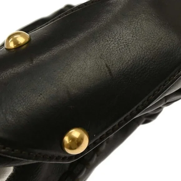 Yves Saint Laurent Dark Brown Medium Mombasa Handbag - Picture 5 of 10